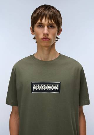 S-BOX LOGO SS TEA LEAF G0A 