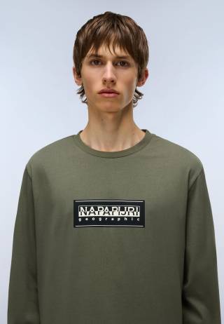 S-BOX LOGO LS TEA LEAF G0A