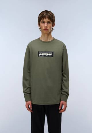 S-BOX LOGO LS TEA LEAF G0A