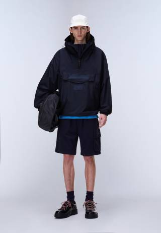 N-BOX LOGO CARGO BLU MARINE 