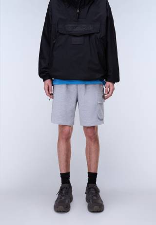 N-BOX LOGO CARGO LIGHT GREY MELANGE 