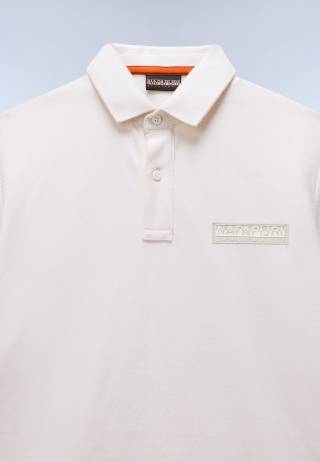 K E-NEW BOX LOGO SS WHITE WHISPER 