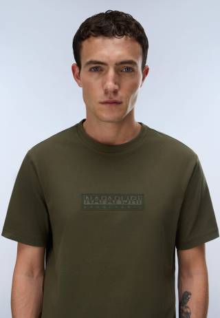 S-BOX LOGO SS 1 OLIVE NIGHT G1F 