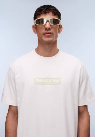 S-BOX LOGO SS 1 WHITE WHISPER 