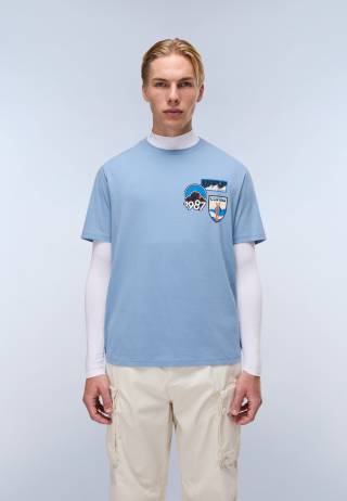 S-MONTEPIANA SS FADED DENIM I84 