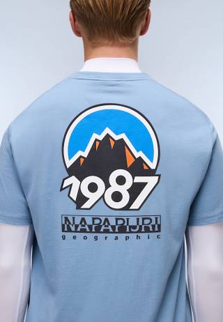 S-MONTEPIANA SS FADED DENIM I84 
