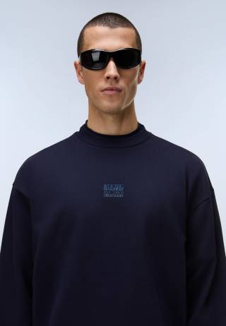 B-ELEVATED LOGO C BLU MARINE 