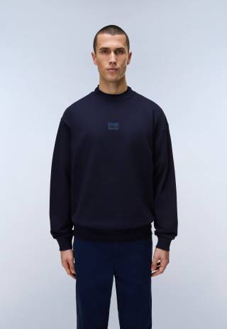 B-ELEVATED LOGO C BLU MARINE 