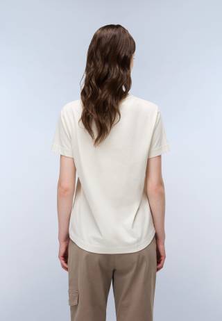 S-FEDAIA SS W BEIGE DIMITY 