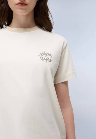 S-FEDAIA SS W BEIGE DIMITY 