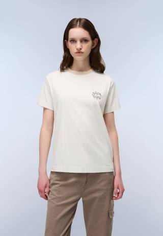 S-FEDAIA SS W BEIGE DIMITY 