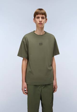 S-ELEVATED LOGO SS TEA LEAF G0A
