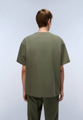 S-ELEVATED LOGO SS TEA LEAF G0A