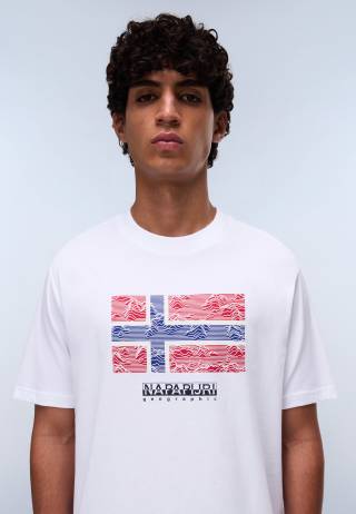 S-DRAPEAU SS BRIGHT WHITE 002 