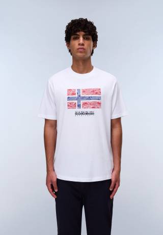 S-DRAPEAU SS BRIGHT WHITE 002 