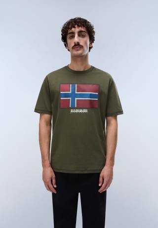 S-FLAG TIKI SS OLIVE NIGHT G1F 