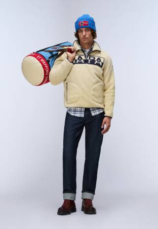 T-ARCHIVE FLEECE HZ PUTTY N5E 