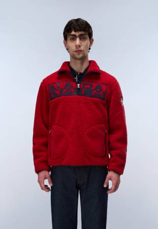 T-ARCHIVE FLEECE HZ HAUTE RED R1F 