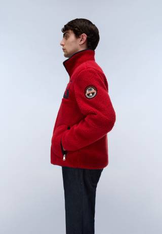 T-ARCHIVE FLEECE HZ HAUTE RED R1F 