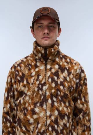 T-FLEECE FZ AOP BAMBY FDW 