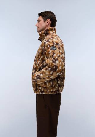 T-FLEECE FZ AOP BAMBY FDW 