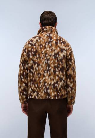 T-FLEECE FZ AOP BAMBY FDW 