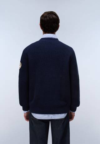 D-ARCHIVE KNIT C BLU MARINE 