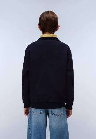 K B-NEW BOX LOGO C W BLU MARINE 