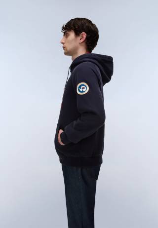 B-ARCHIVE SWEAT H BLU MARINE 