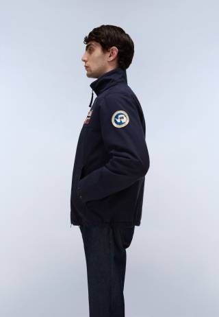 A-ARCHIVE JKT STAND BLU MARINE 