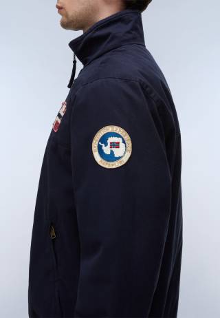A-ARCHIVE JKT STAND BLU MARINE 