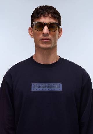 S-BOX LOGO LS 1 BLU MARINE 