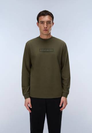 S-BOX LOGO LS 1 OLIVE NIGHT G1F 