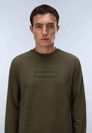 S-BOX LOGO LS 1 OLIVE NIGHT G1F 