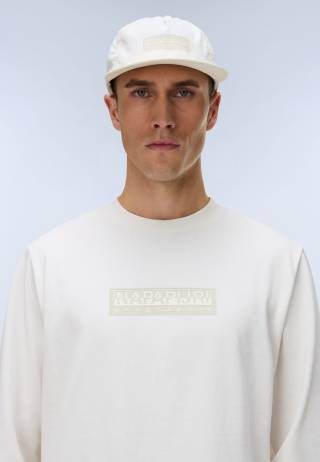 S-BOX LOGO LS 1 WHITE WHISPER 