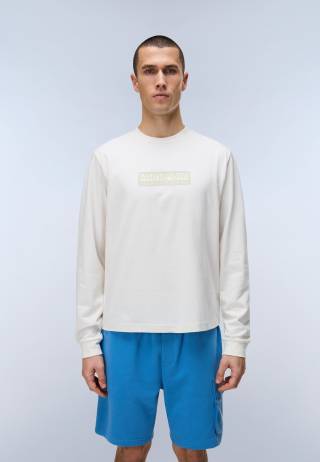 S-BOX LOGO LS 1 WHITE WHISPER 