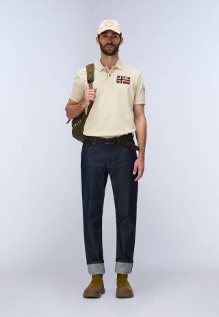 E-ARCHIVE POLO SS PUTTY N5E 