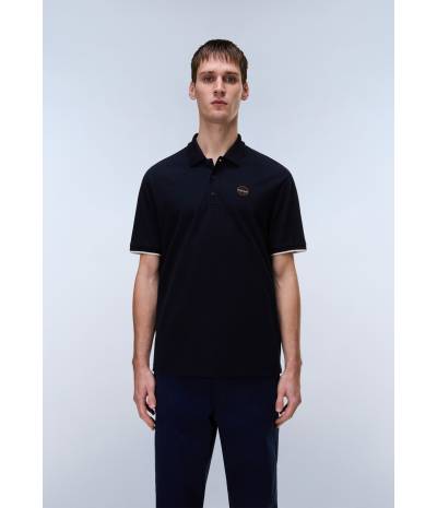 E-BADGE SS 1 BLU MARINE 