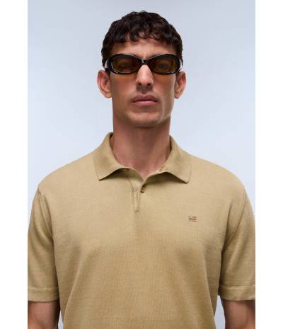 D-HUDSON POLO SS KELP N2D 