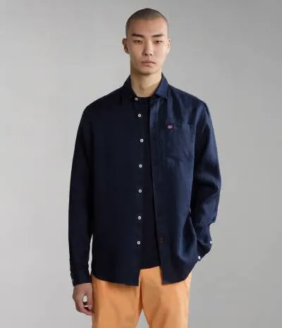 G-CRETON LS BLU MARINE