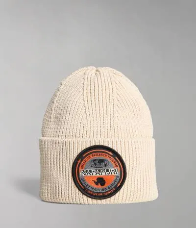 CIRCULAR BEANIE WHITECAP GRAY
