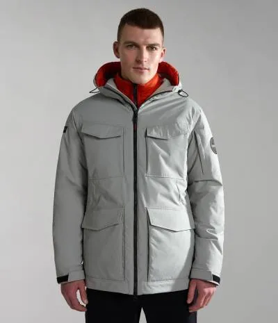 20-22 FIELD JACKET GRAY GHOST