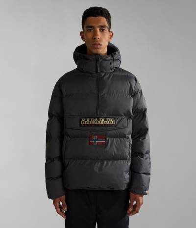 RAINFOREST OP WI PUF DARK GREY SOLID 