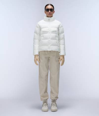 RF PUFFER OPEN W WHITE HERON 
