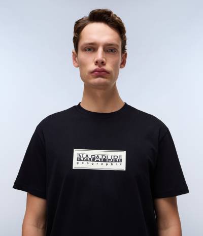S-BOX LOGO SS BLACK 041 