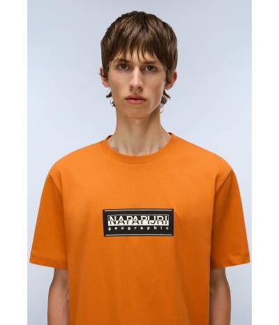 S-BOX LOGO SS ORANGE PUMPKIN A68 