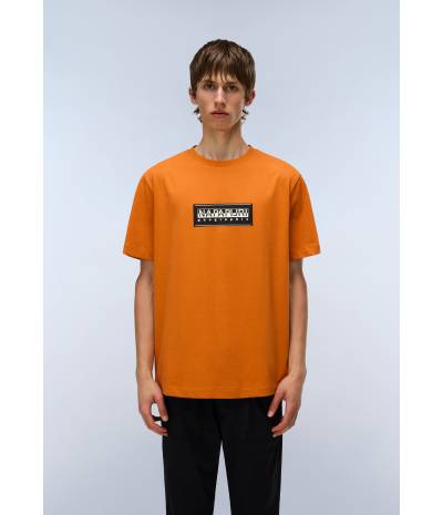 S-BOX LOGO SS ORANGE PUMPKIN A68 