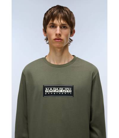 S-BOX LOGO LS TEA LEAF G0A 