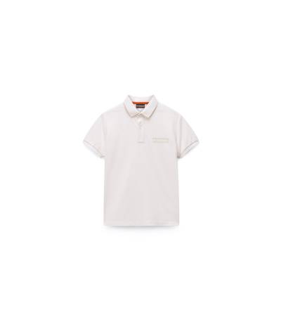 K E-NEW BOX LOGO SS WHITE WHISPER 