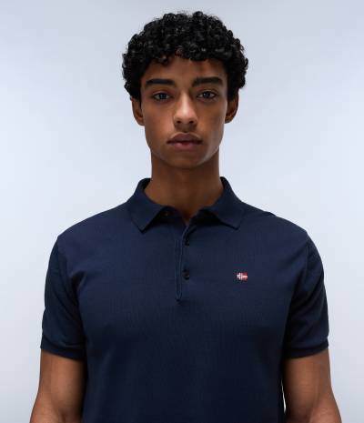D-NELLI POLO SS BLU MARINE 